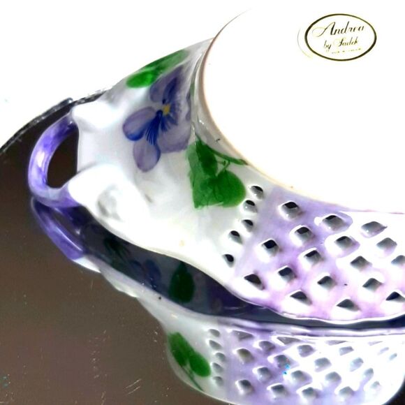 ADREA SADEK Purple Painted PainseyTray 7.5 L 4W - Picture 8 of 8